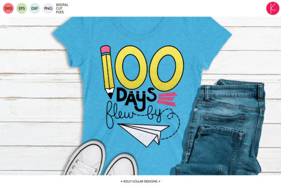 100 Days Flew by: Graphics for Crafts
