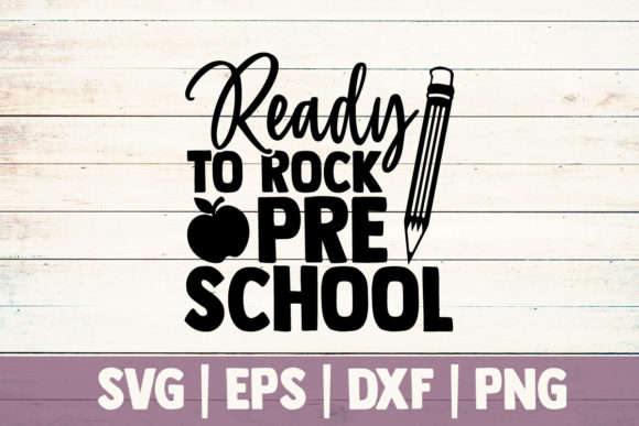 Ready to Rock Pre School Graphics for Crafts